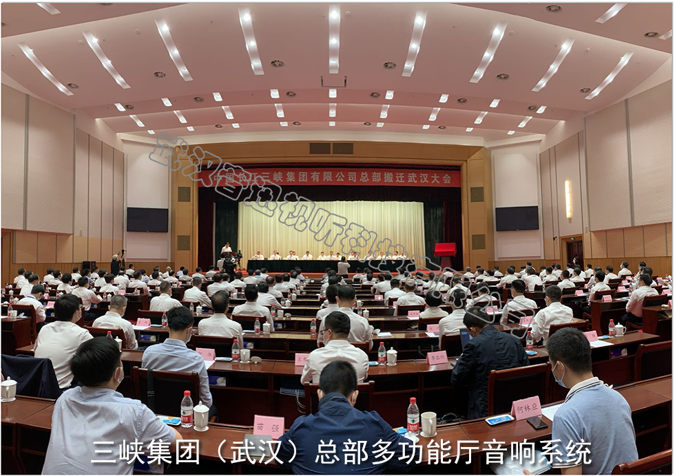 三峽集團(tuán)（武漢）總部多功能廳音響系統(tǒng)